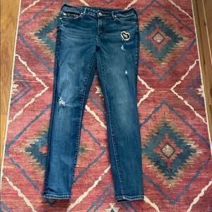 Halle Midrise True Religion Skinny Jeans 29 GUC